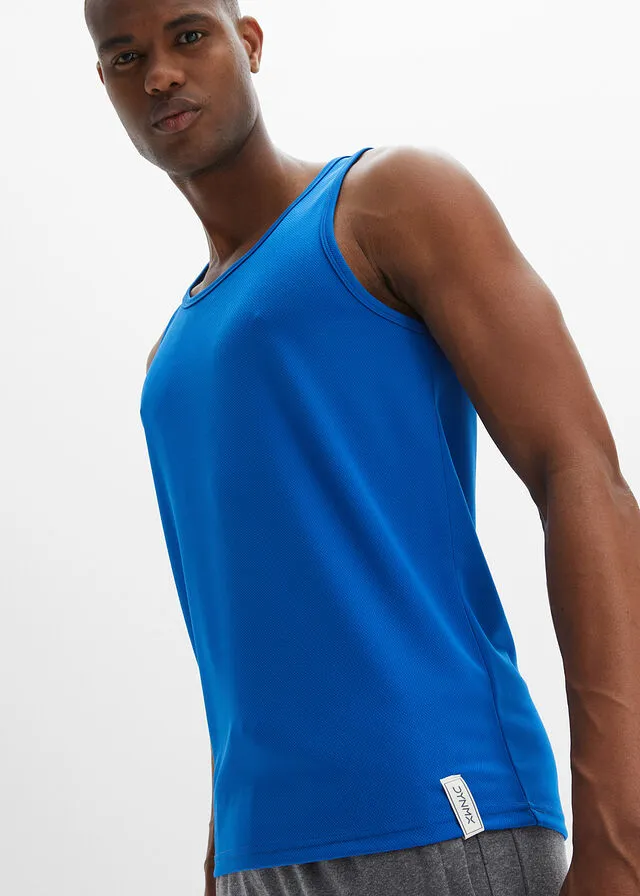CAMISETA FUNCIONAL SIN MANGAS (2 UNIDADES) AZURNEGRO